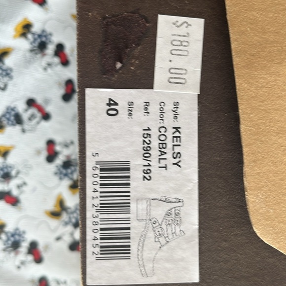 Dromedaris, Kelsey, Cobalt size 40 leather boots with buckles and heel zipper - Picture 5 of 5